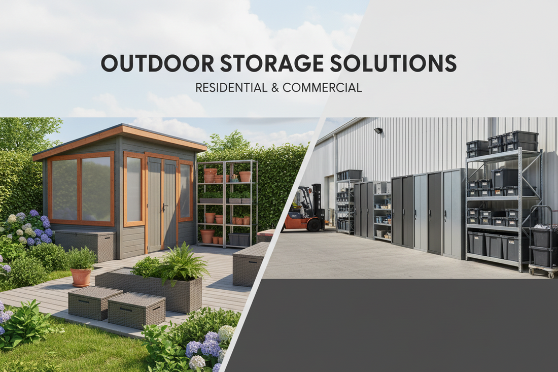 Top Outdoor Storage Solutions for Residential and Commercial Spaces