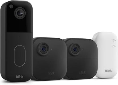 Wireless Smart Video Doorbell Camera with HD Video & Two-Way Audio
