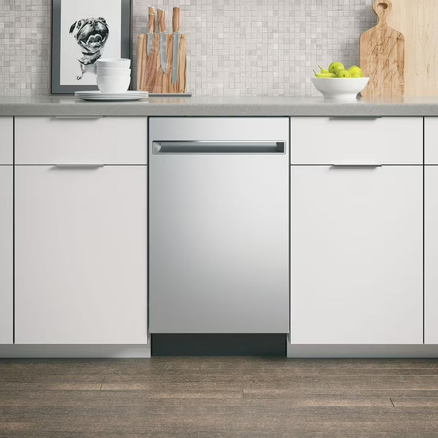 GE Profile 18" Built-In Dishwasher Stainless Steel