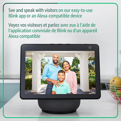 Wireless Smart Video Doorbell Camera with HD Video & Two-Way Audio