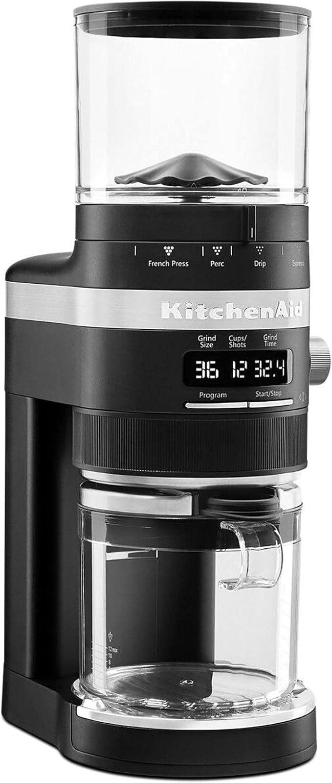 KitchenAid Burr Coffee Grinder with Adjustable Grind Settings