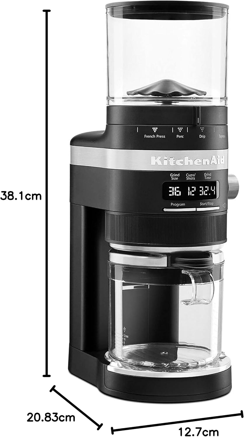 KitchenAid Burr Coffee Grinder with Adjustable Grind Settings