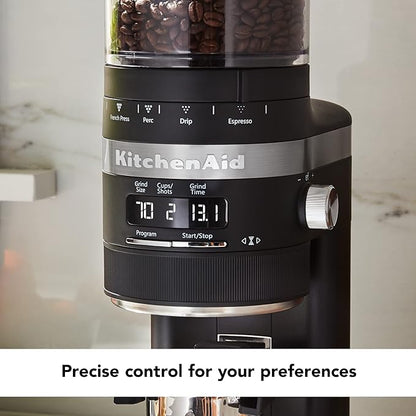 KitchenAid Burr Coffee Grinder with Adjustable Grind Settings