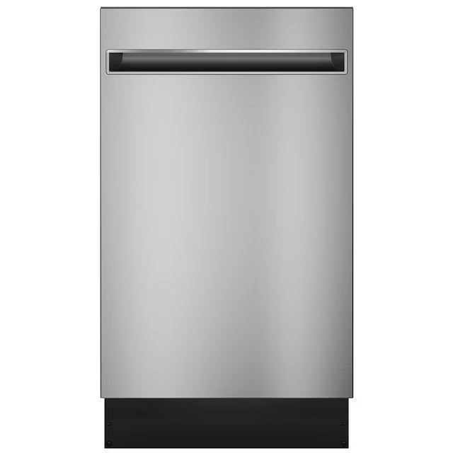 GE Profile 18" Built-In Dishwasher Stainless Steel