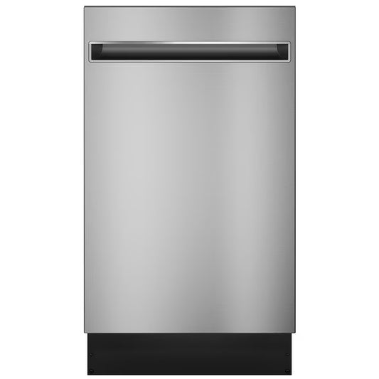 GE Profile 18" Built-In Dishwasher Stainless Steel