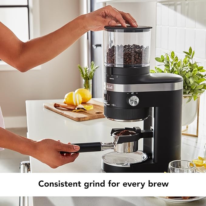 KitchenAid Burr Coffee Grinder with Adjustable Grind Settings
