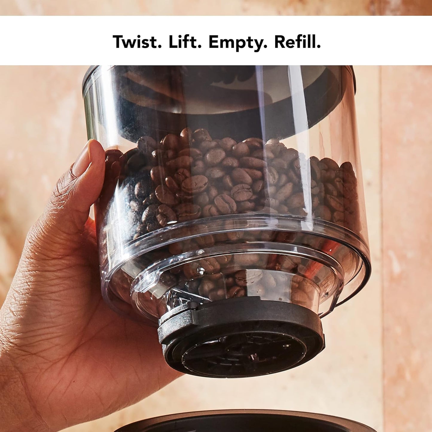KitchenAid Burr Coffee Grinder with Adjustable Grind Settings