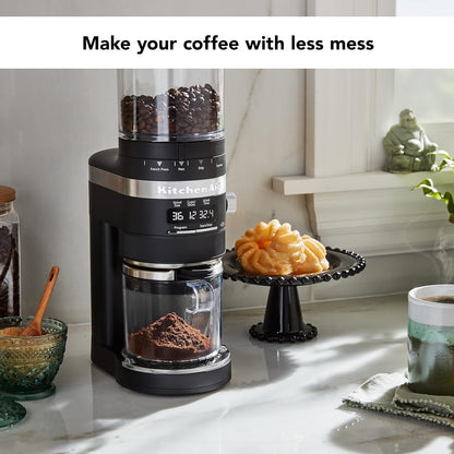 KitchenAid Burr Coffee Grinder with Adjustable Grind Settings