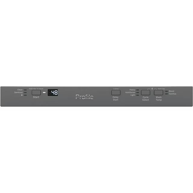 GE Profile 18" Built-In Dishwasher Stainless Steel