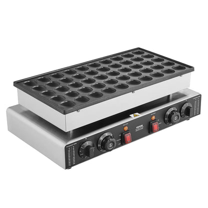 VEVOR Commercial Mini Dutch Pancake Maker 50PCS 1700W